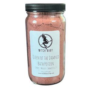 RARE Limited Edition Witch Baby Queen of the Damned Bath Potion, Jar #2, 16 ozs.